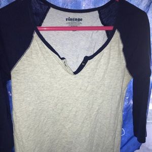 3/4 Sleeve Baseball Tee